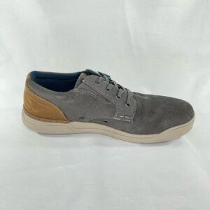 Nunn Bush Mens Kore Tour 2.0 Plain Toe Oxford Shoe. Color Gray. Size 10.…